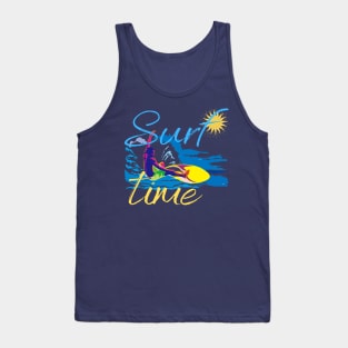 Surf Time tshirt,Summer Vacation Tank Top